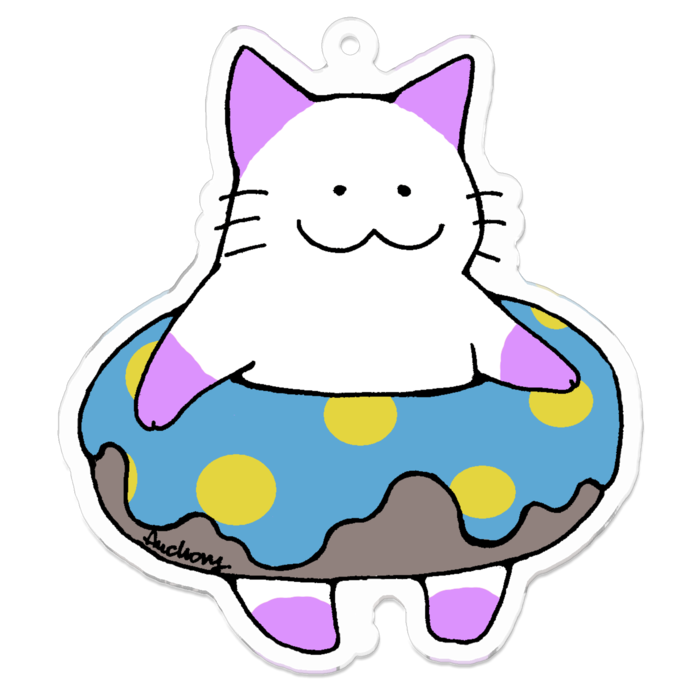 アクリルキーホルダー - 70 x 70 (mm)