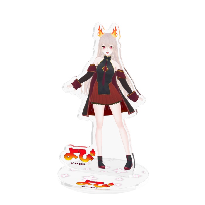 通常衣装アクリルフィギュア - 100x100mm
