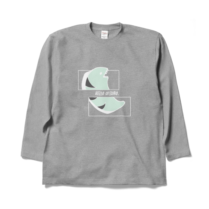 ロングスリーブTシャツ - XL - 杢グレー