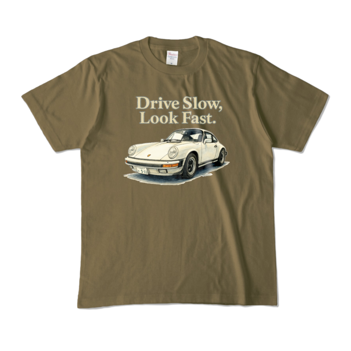 カラーTシャツ - M - オリーブ (濃色)