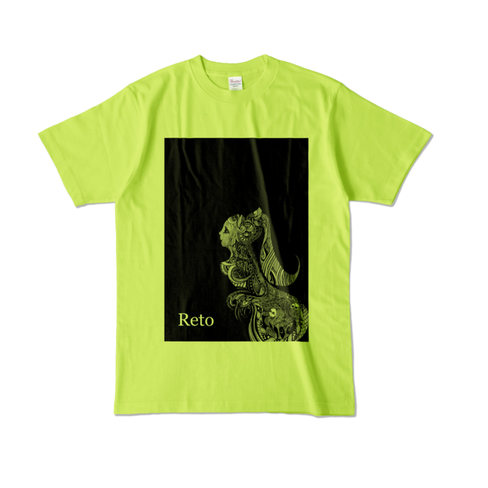 カラーTシャツ - L - ライトグリーン (淡色)