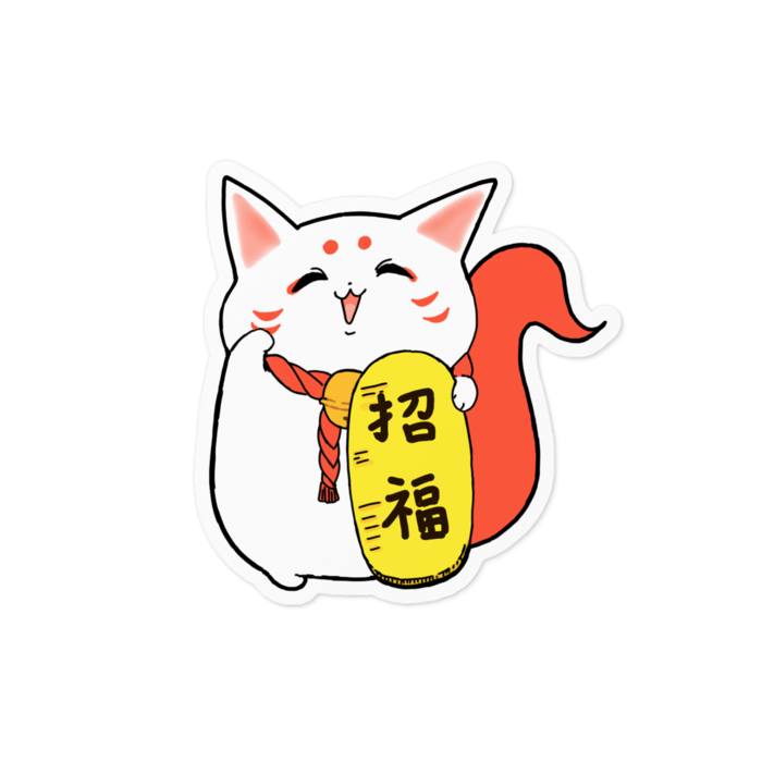 ステッカー - 100 x 100 (mm)