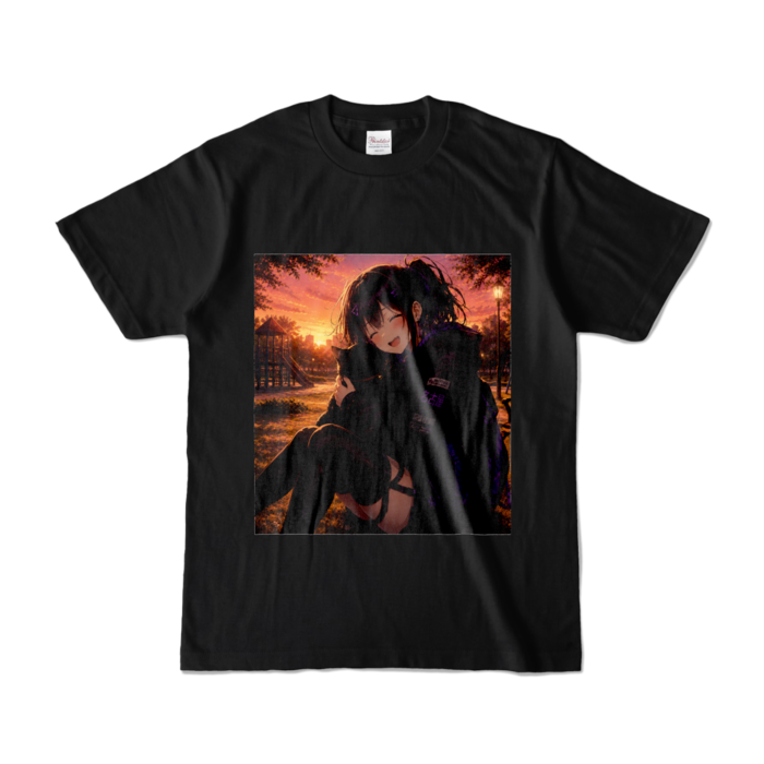 カラーTシャツ - S - ブラック (濃色)