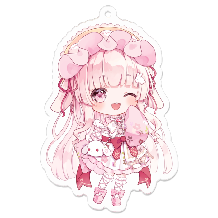 アクリルキーホルダー - 70 x 70 (mm)