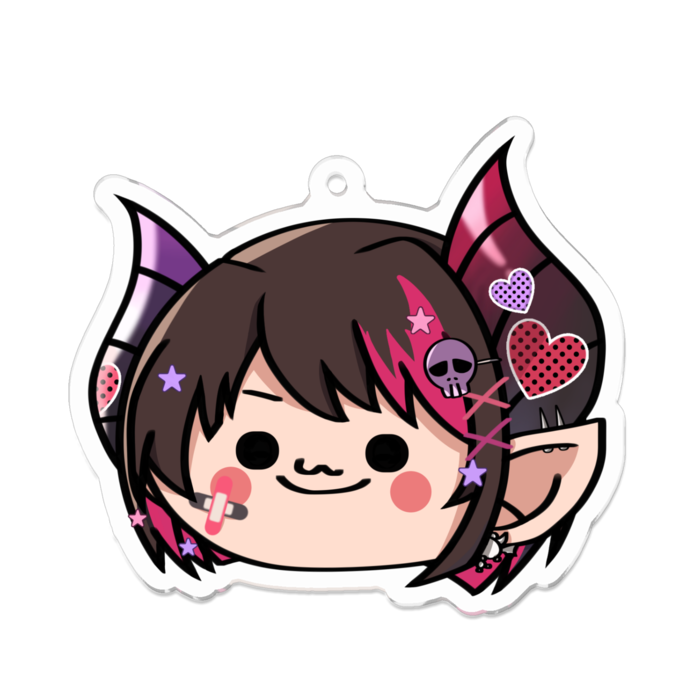 アクリルキーホルダー - 70 x 70 (mm)