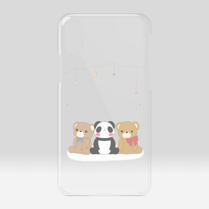 クリアiPhoneケース - iPhone X / XS