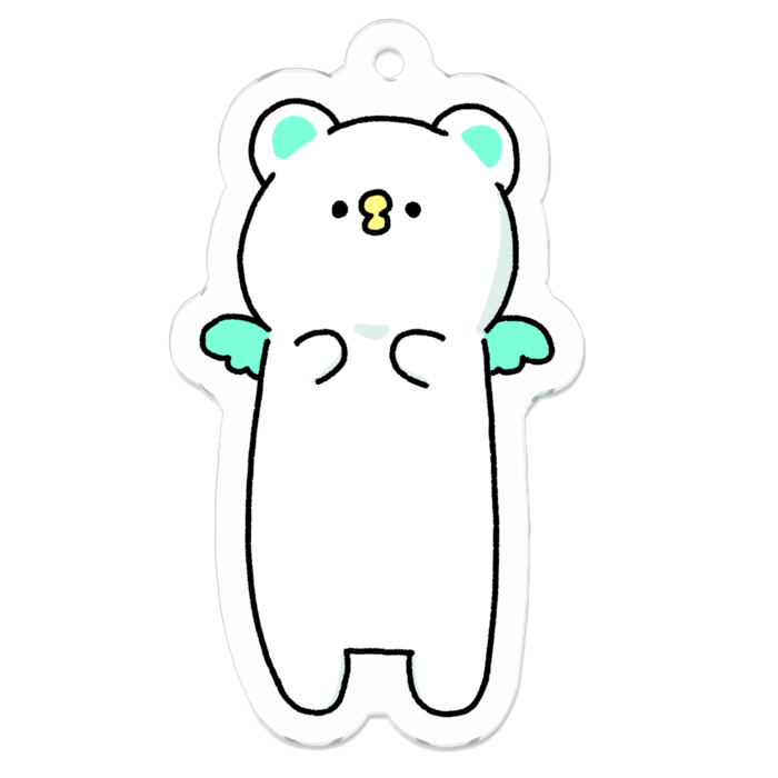 アクリルキーホルダー - 50 x 50 (mm)