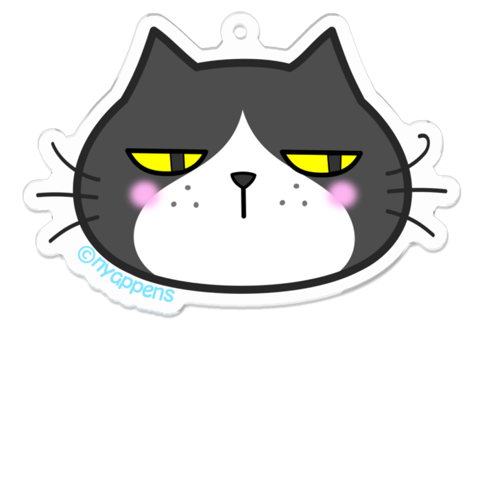 アクリルキーホルダー - 70 x 70 (mm)