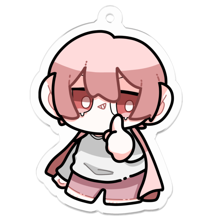 アクリルキーホルダー - 50 x 50 (mm)