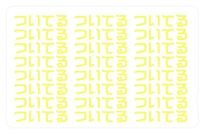 ICカードステッカー - 約85.7x53.9(mm)