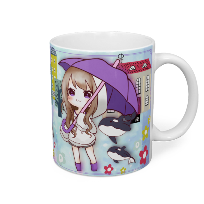 マグカップ - 直径 8 cm / 高さ 9.5 cm