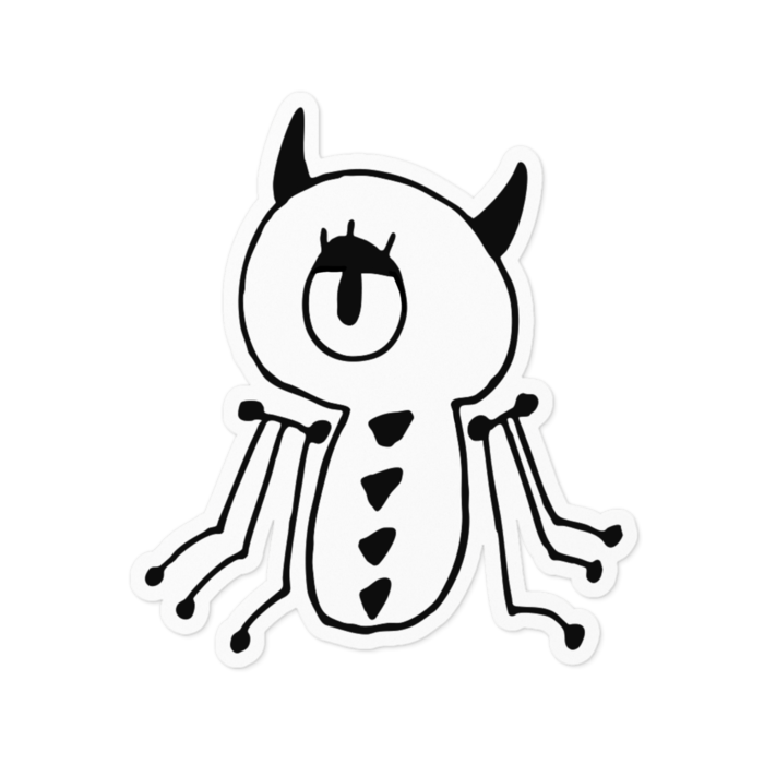 ステッカー - 100 x 100 (mm)