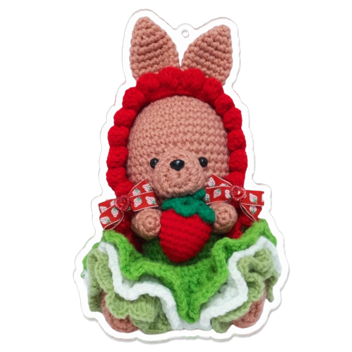 アクリルキーホルダー - 100 x 100 (mm)