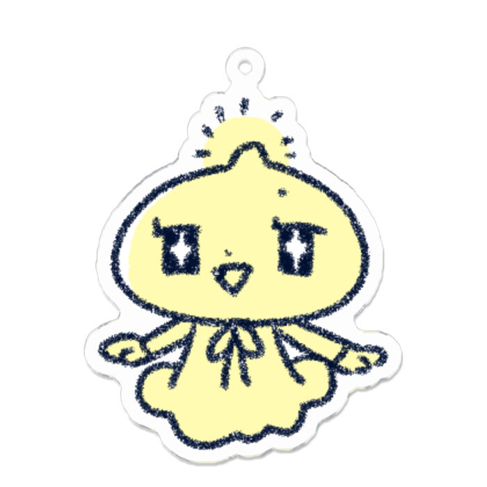 アクリルキーホルダー - 70 x 70 (mm)