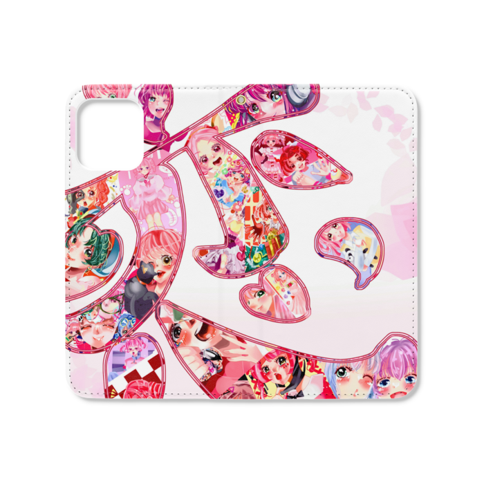 手帳型iPhoneケース（ベルトなし） - iPhone12 / 12 Pro - ストラップ穴 あり