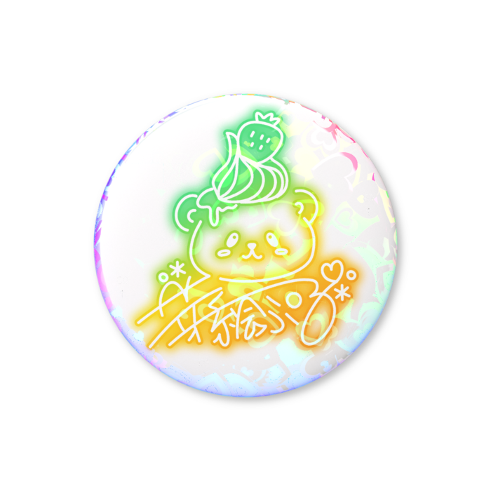 ホログラム缶バッジ - 25mm