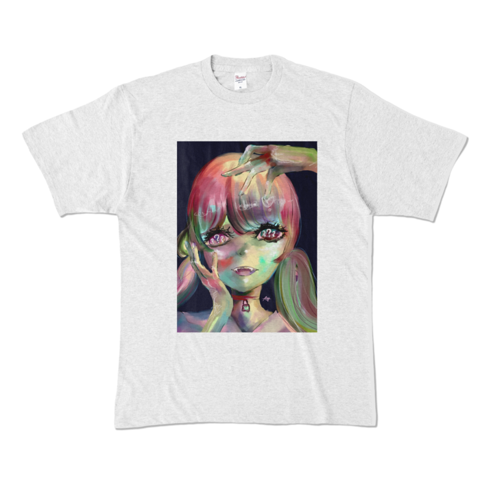カラーTシャツ - XL - アッシュ (淡色)