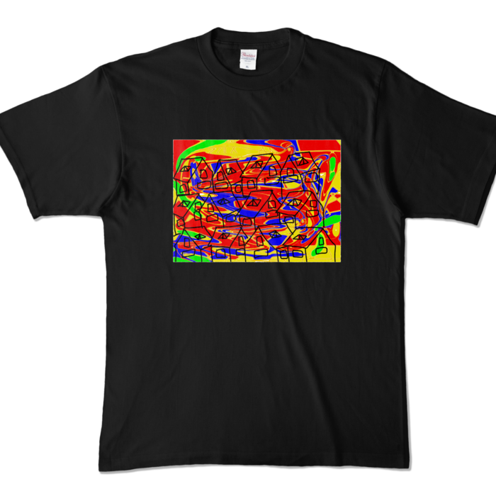 カラーTシャツ - XL - ブラック (濃色)