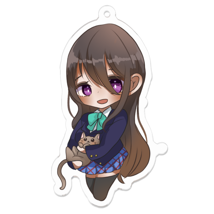 アクリルキーホルダー - 70 x 70 (mm)