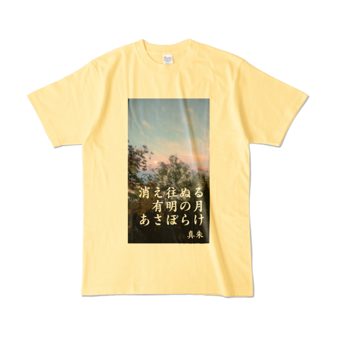 カラーTシャツ - L - ライトイエロー (淡色)