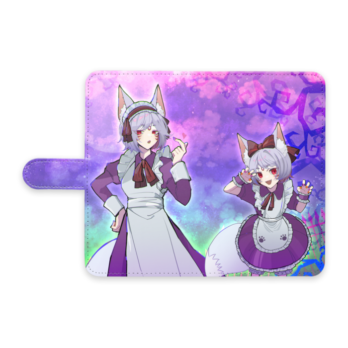 手帳型Androidケース - L - ストラップ穴 なし