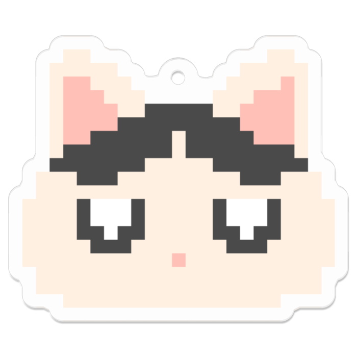 アクリルキーホルダー - 50 x 50 (mm)