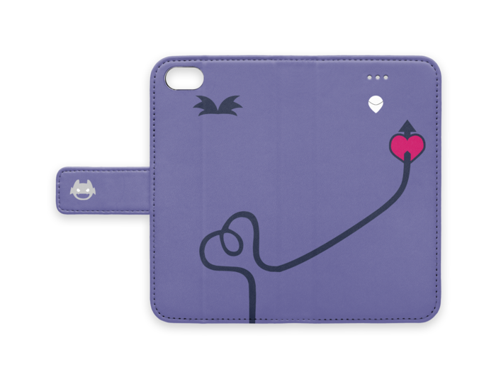 手帳型iPhoneケース - iPhone7 - ストラップ穴 なし
