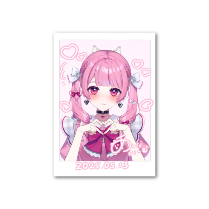 フォト風カードツインテール