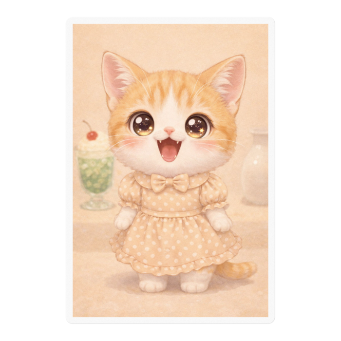 ステッカー - 100 x 100 (mm)