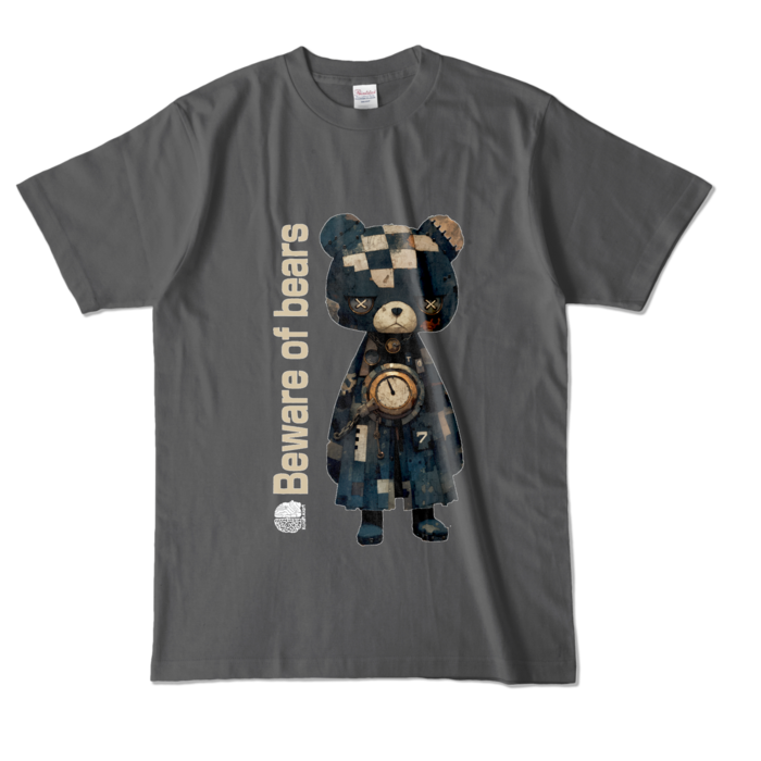 カラーTシャツ - L - チャコール (濃色)