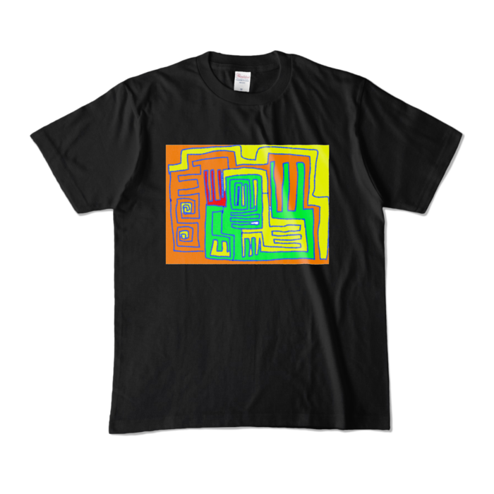 カラーTシャツ - M - ブラック (濃色)