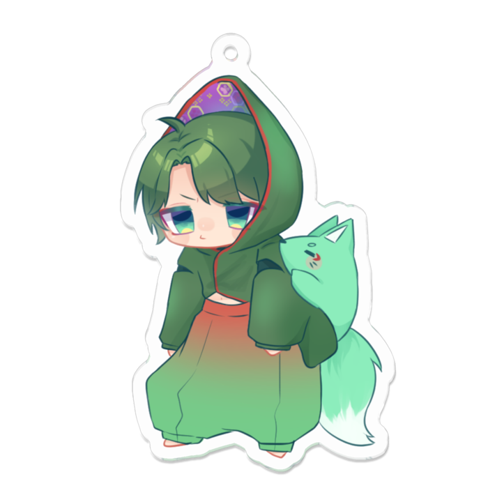 アクリルキーホルダー - 70 x 70 (mm)