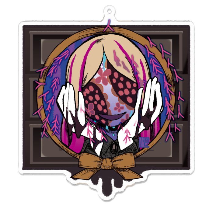 アクリルキーホルダー - 100 x 100 (mm)