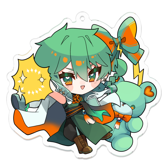 アクリルキーホルダー - 70 x 70 (mm)