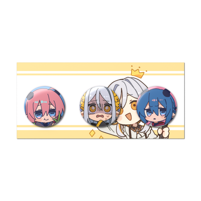 缶バッジセット - 3個セット