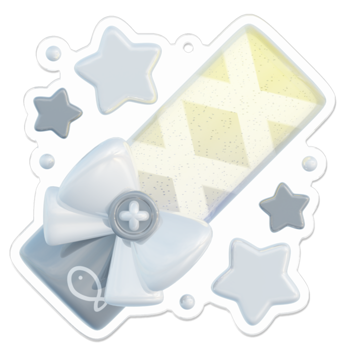 アクリルキーホルダー - 70 x 70 (mm)