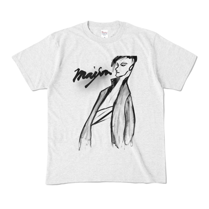 カラーTシャツ - M - アッシュ (淡色)