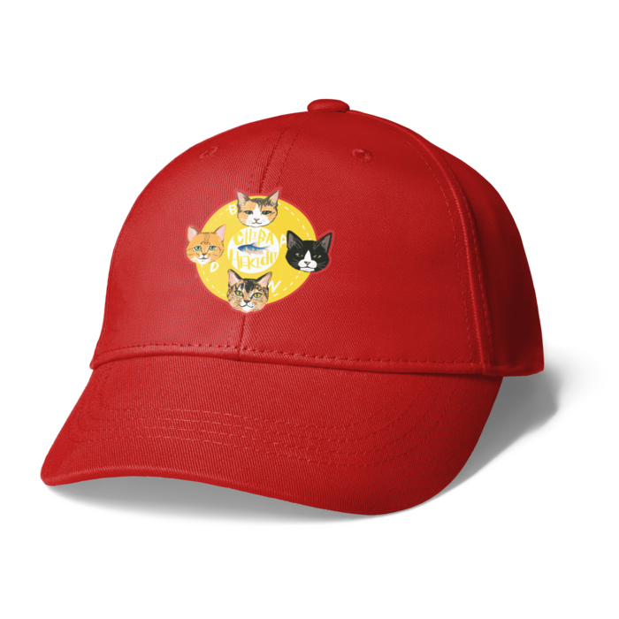 キャップ - レッド