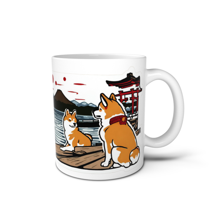 マグカップ - 直径 8 cm / 高さ 9.5 cm
