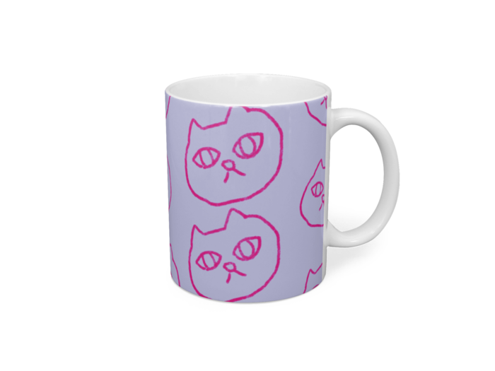 むらさき - マグカップ - 直径 8 cm / 高さ 9.5 cm(1)