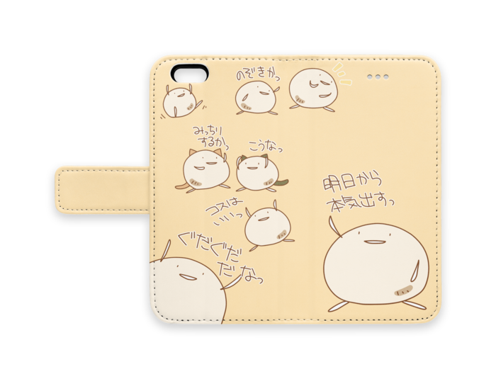 手帳型iPhoneケース - iPhone 6 / 6s - ストラップ穴 なし