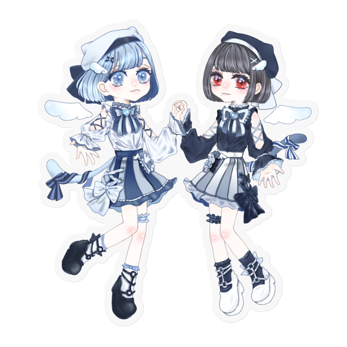 ステッカー - 100 x 100 (mm)