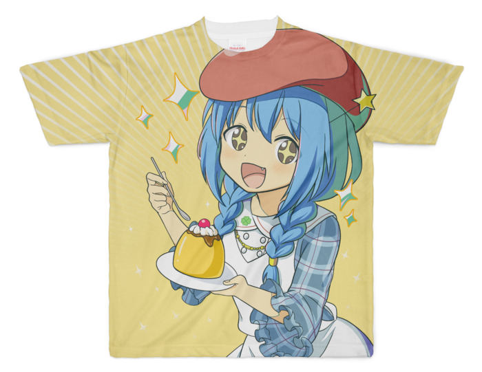 フルグラフィックTシャツ - XL - 正面印刷のみ