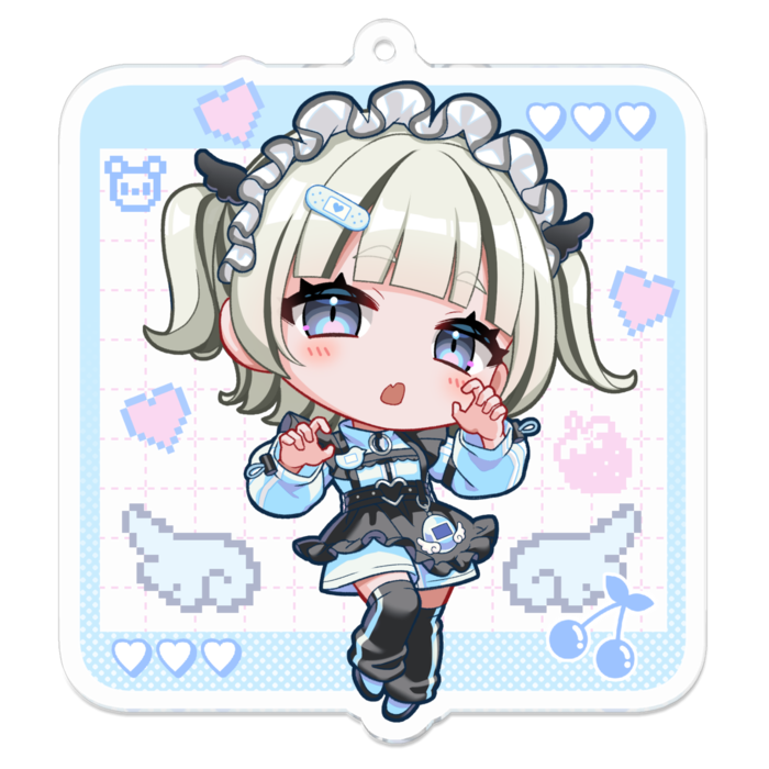 アクリルキーホルダー - 70 x 70 (mm)