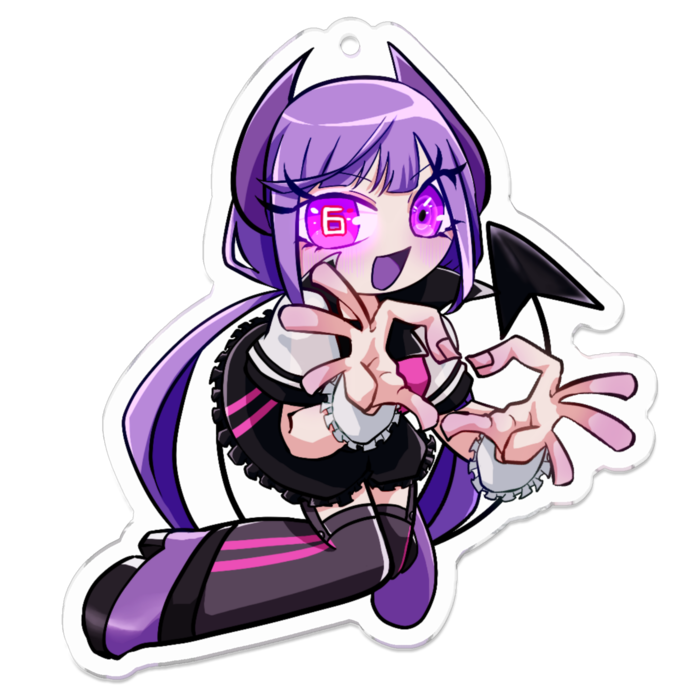 アクリルキーホルダー - 70 x 70 (mm)