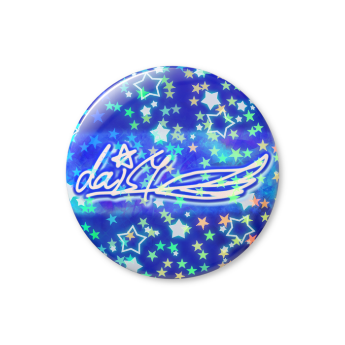 ホログラム缶バッジ - 32mm(カラー1)