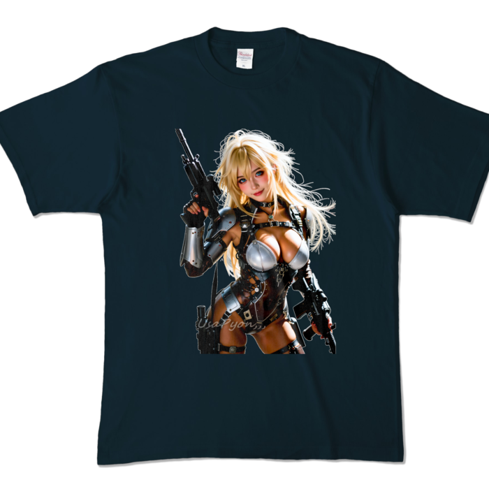 カラーTシャツ - XL - ネイビー （濃色）