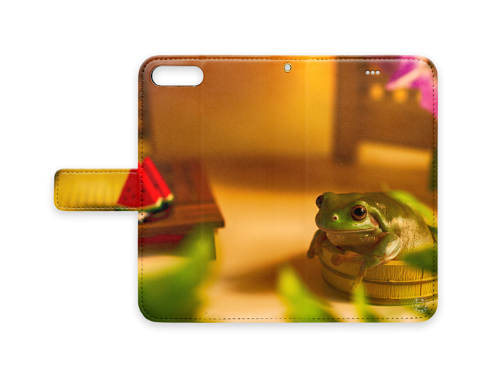 手帳型iPhoneケース - iPhone 8 Plus / 7 Plus - ストラップ穴 あり