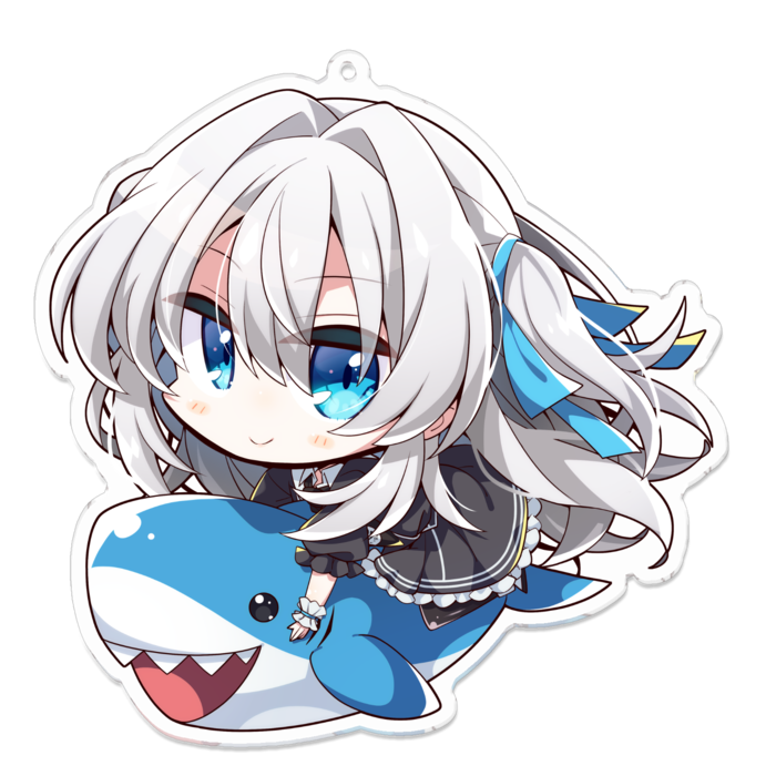 アクリルキーホルダー（コーティング） - 100 x 100 (mm)