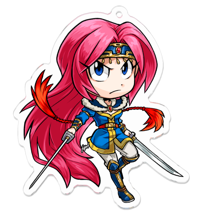 アクリルキーホルダー - 70 x 70 (mm)